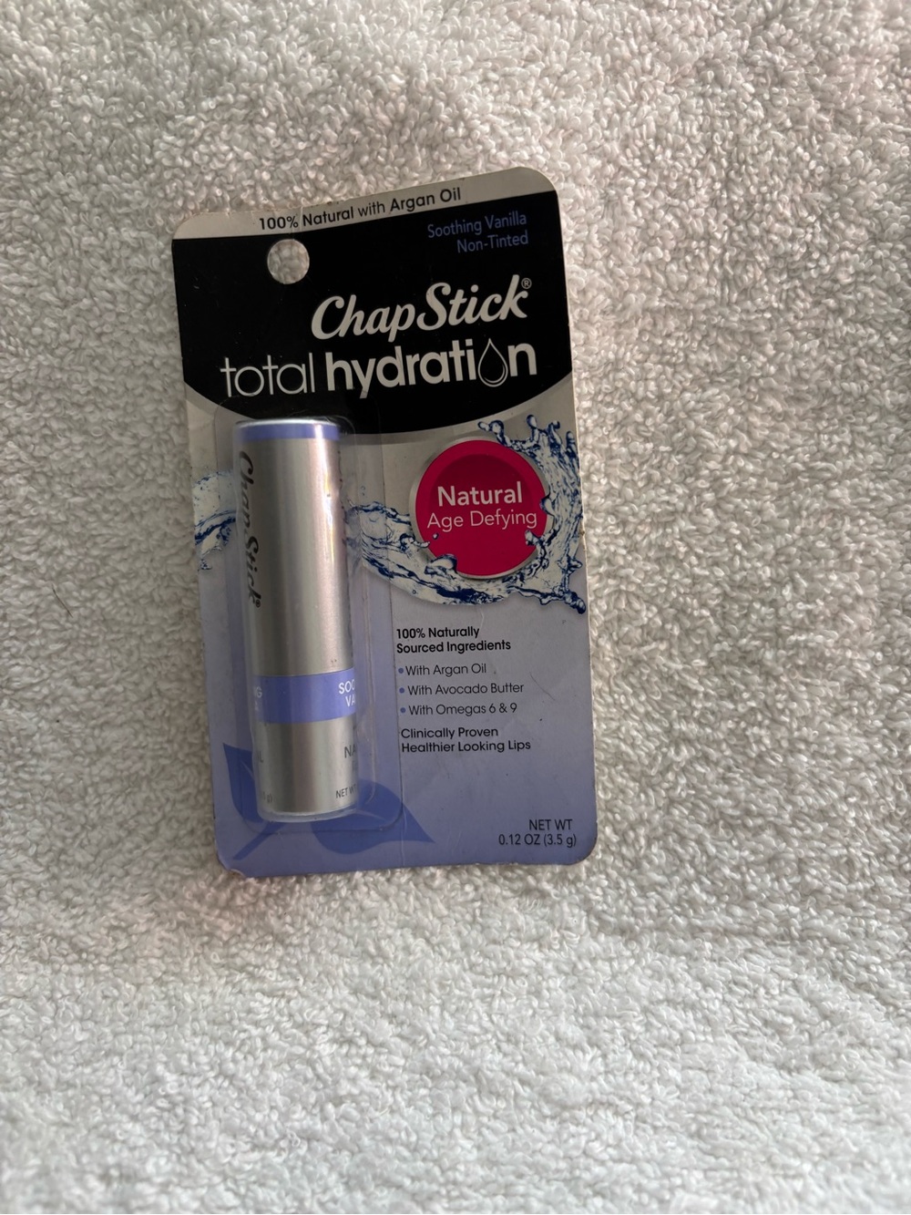 New chap stick brand total hydration chap stick